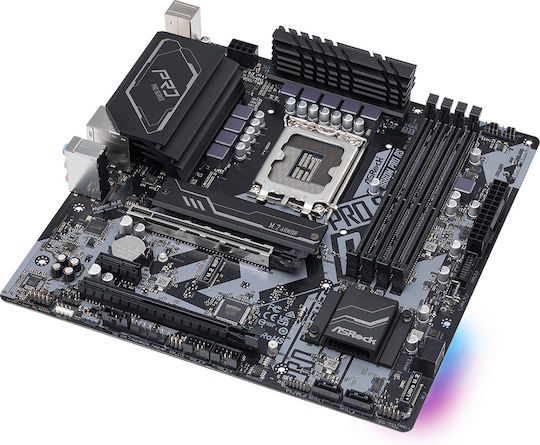 ASRock B660M Pro RS Motherboard Micro ATX με Intel 1700 Socket 90-MXBGW0-A0UAYZ
