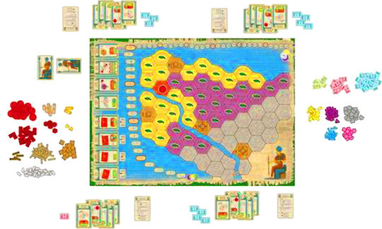 Настолна игра Faiyum за 1-5 играчи 12+ години (EN) Rio Grande Games
