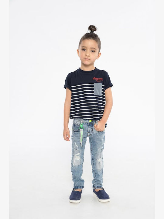Παιδικό T-shirt Navy Μπλε