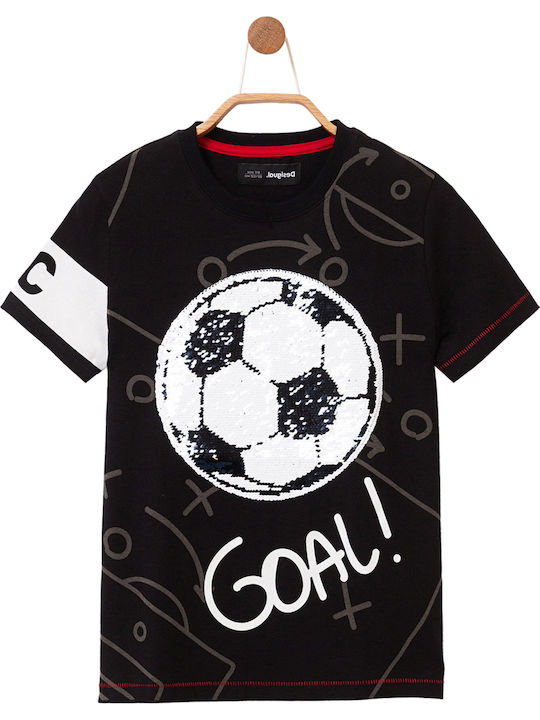 Παιδικό T-shirt Μαύρο T-Shirt Manolo