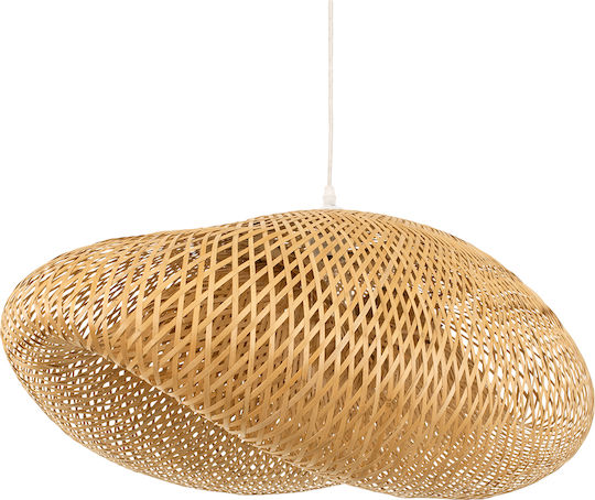 GloboStar Mexico Lustră Bej Boem Rețea cu Dulie E27 85x55x36cm.