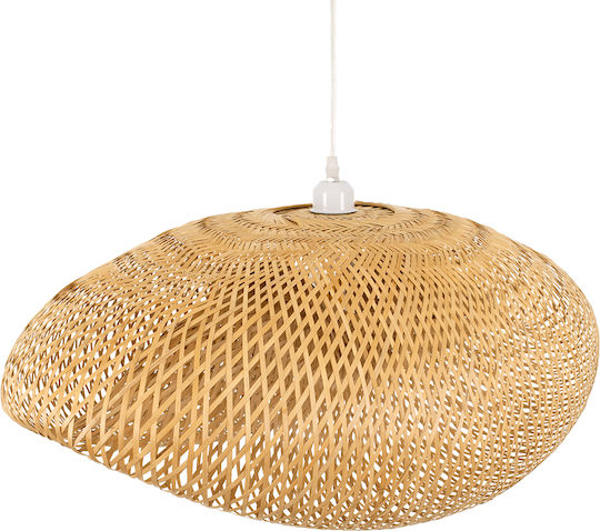 GloboStar Mexico Lustră Bej Boem Rețea cu Dulie E27 85x55x36cm.