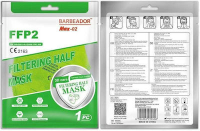 Max Disposable Protective Mask FFP2 Green 1pcs