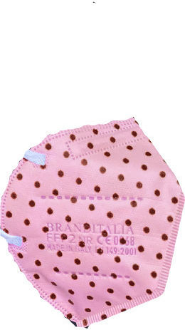 Brand Italia BR150-01 Protective Mask FFP2 Polka Dot 1pcs