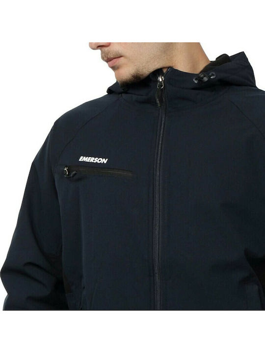 Geci Barbati Bomber Albastru Marin 212.EM10.40-K9-Albastru Marin