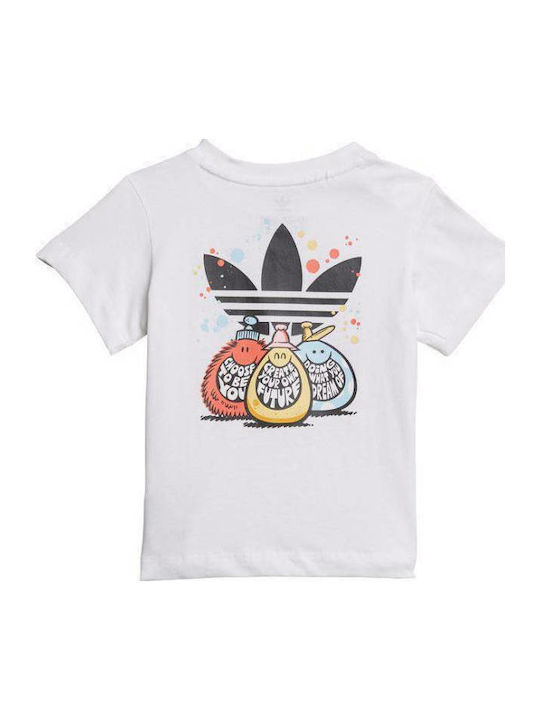 adidas T-shirt Λευκό