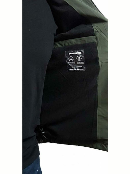 Khaki Men's Jacket Army