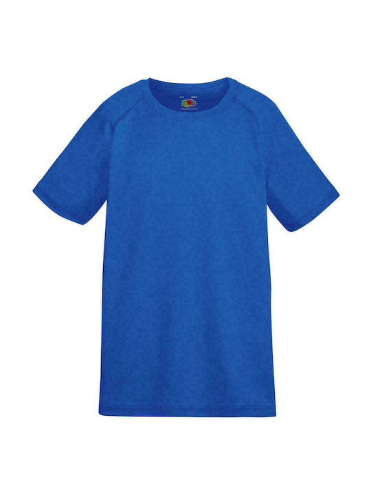 Fruit of the Loom Kids T-shirt Blue