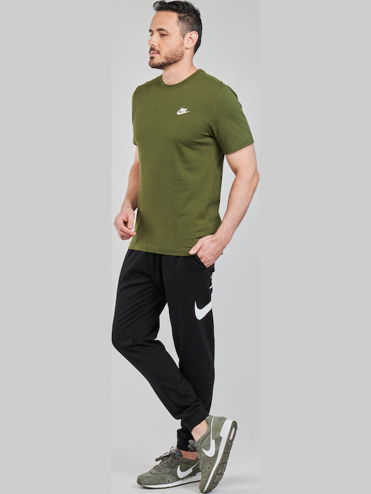 Παντελόνι Φόρμας Dri-Fit με Λάστιχο Μαύρο