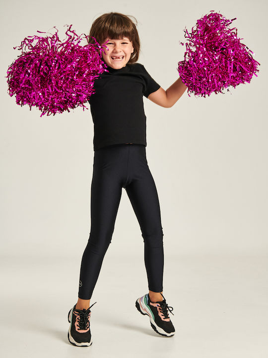 Kinder Leggings Lang Schwarz Jacqueline