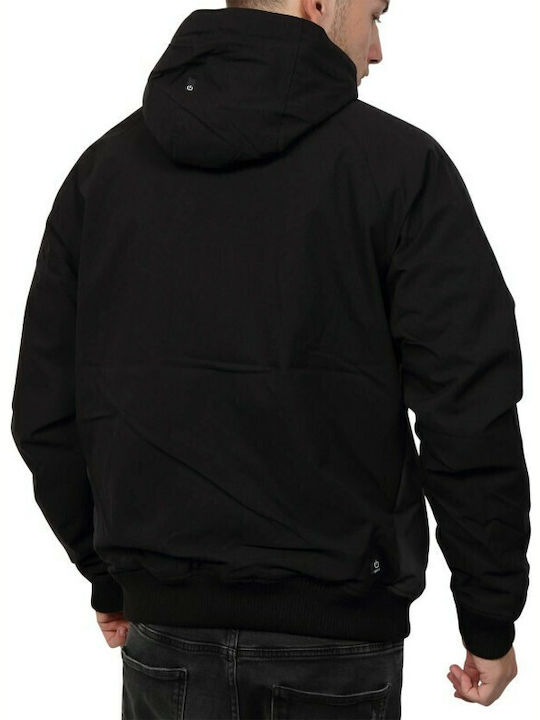 Winter Jacket Bomber Waterproof and Windproof Black Ebony