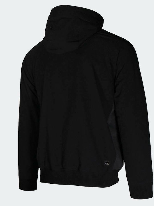 Winter Jacket Bomber Waterproof and Windproof Black Ebony