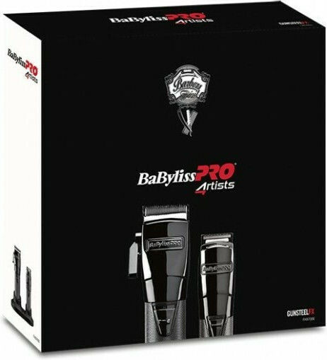 Babyliss Pro Professionelles Set Wiederaufladbar Haarschneidemaschine Schwarz FX8705E