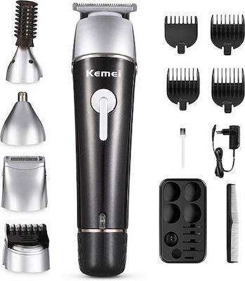 Kemei KM-1015 Rechargeable Hair Clipper Set Black KM-1015