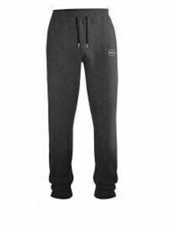 Sweatpants Trousers With Elastic Gray