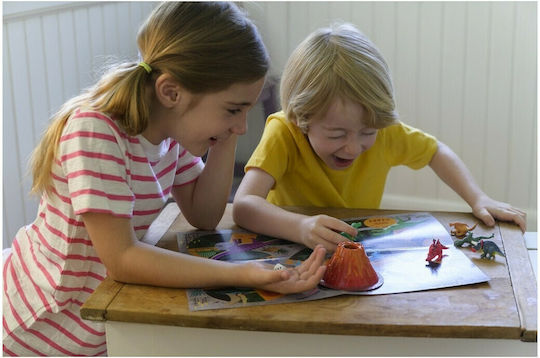 Board Game O Κόσμος Των Δεινοσαύρων for 2 Players 5+ Years Old 4M