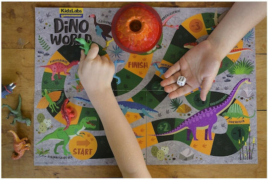 Board Game O Κόσμος Των Δεινοσαύρων for 2 Players 5+ Years Old 4M