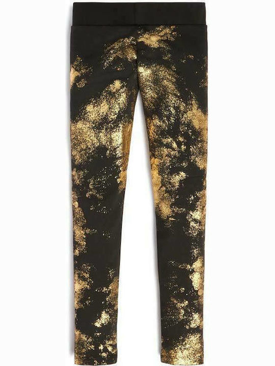 Kinder Leggings Lang Gold