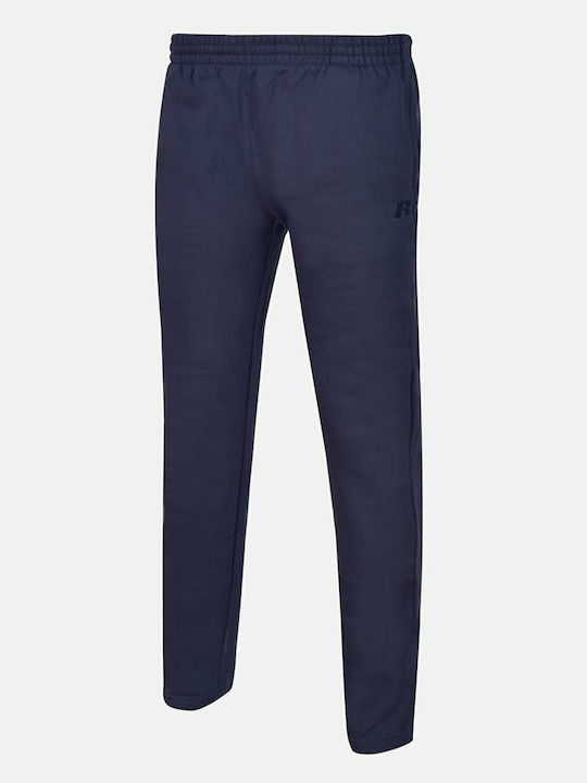Sweatpants with Elastic Navy Blue