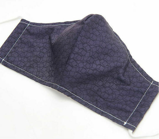 Eco Chic Face Cover Mini Black Disrupted Cubes 1τμχ