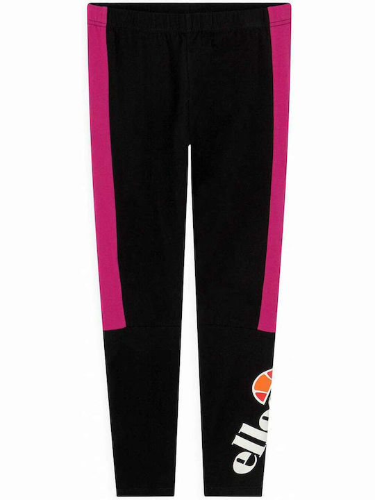 Ellesse Leggings pentru Copii Lung Negru