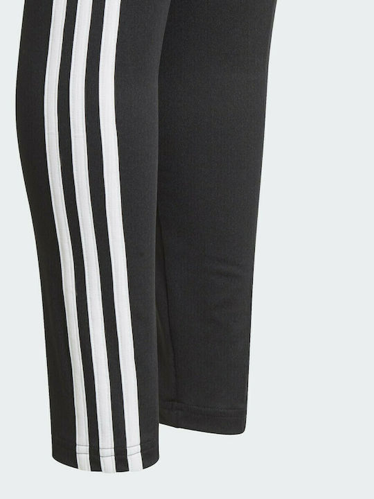 Kids Legging Sports Long Black 3 Stripes