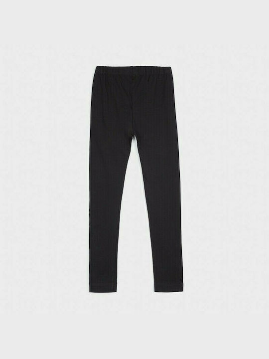 Kinder Leggings Lang Schwarz