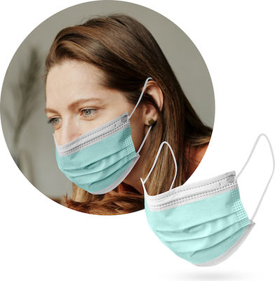 Disposable Surgical Mask Type I Green 500pcs