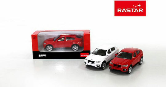 Rastar Die Cast BMW X6 1:43 (2 Σχέδια) Αυτοκινητάκι 1:43 για 3+ Ετών (Διάφορα Σχέδια) 1τμχ