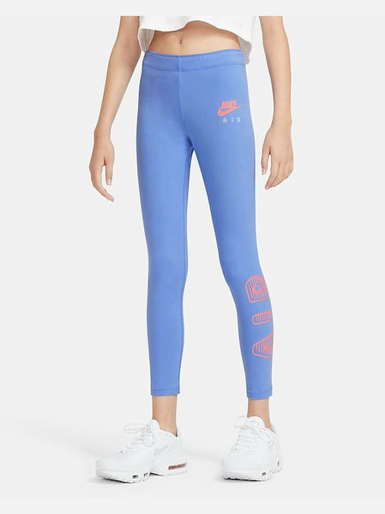 Kids Legging Sports Long Blue Air
