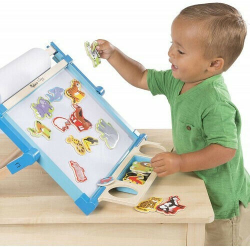 Melissa & Doug Magnetic Construction Toy Magnetic Animals for Children Aged 2+