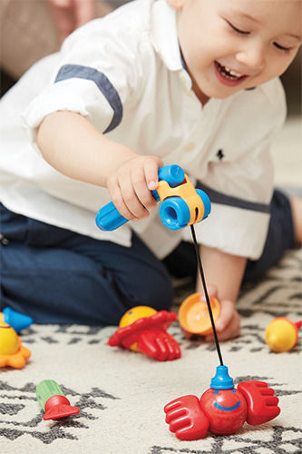 Magformers Magnetic Construction Toy Stick-O Fishing Set for Children 1.5+ Years