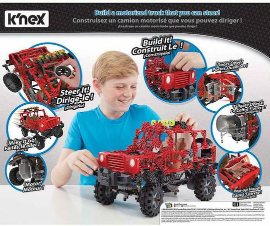 K'Nex Παιχνίδι Κατασκευών Πλαστικό Trail Rider για Παιδιά 9+ Ετών