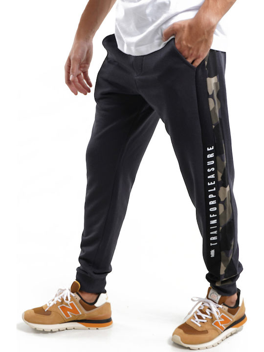 Sweatpants with Elastic Gray