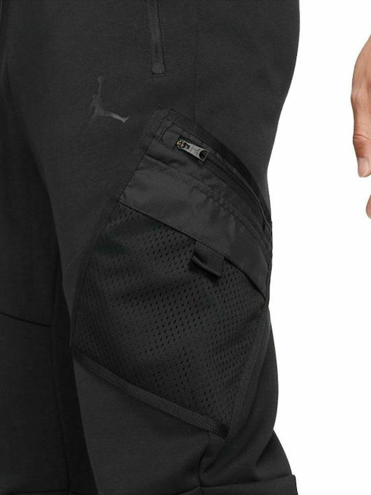 Statement Cargo Ποδοσφαιρικό Παντελόνι Φόρμας Dri-Fit με Λάστιχο Μαύρο