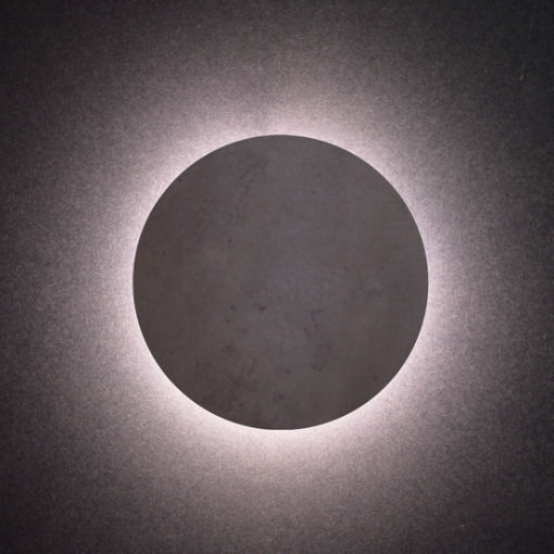 Aca Eclipse Модерен Осветително тяло За стена с вграден LED Сив 22см.