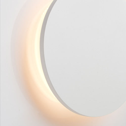 Aca Eclipse Modern Lumină de Perete cu LED Integrat și Lumină Alb Cald 22x6x6cm