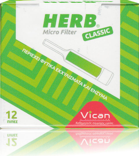 Herb Micro Filter Filter Für Klassische Zigaretten 12 Stück