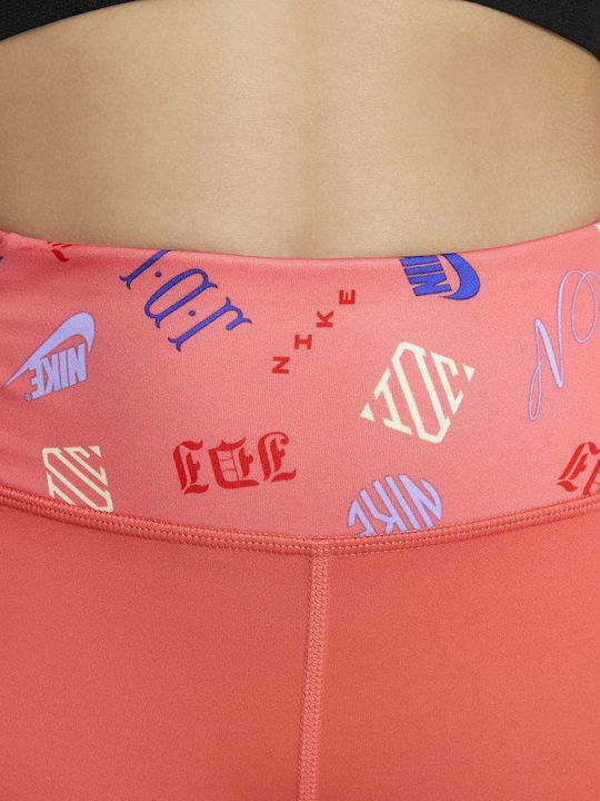 Colant Copii Sportiv Lung Dri-Fit Portocaliu One