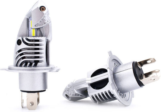 NovSight Lamps Car F10 H4 LED 6000K Cold White 12V 70W 2pcs