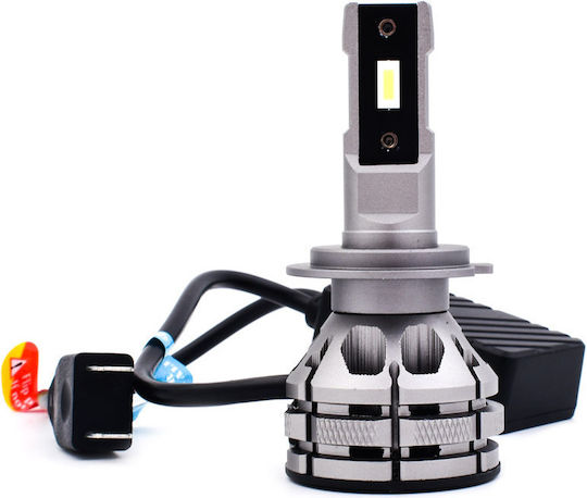 NovSight Λάμπες Αυτοκινήτου N38 H7 LED 6500K Ψυχρό Λευκό 12-24V 80W 2τμχ