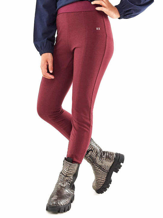 Mexx Kinder Leggings Lang Burgundisch 1008 Basic ZN1008016G-191627