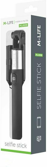 M-Life ML0698 Selfie Stick με Καλώδιο 3.5mm Μαύρο