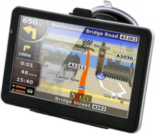 GPS Навигационно Устройство с Екран 7" Bluetooth и Слот за Карта