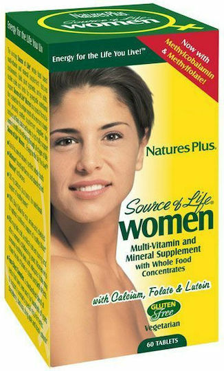Nature's Plus Πολυβιταμίνη για Ενέργεια, Ενίσχυση του Ανοσοποιητικού & Αντιοξειδωτική δράση 60 ταμπλέτες