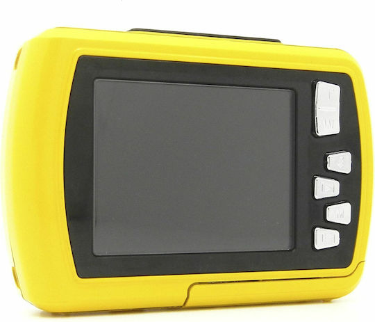 EasyPix W2024 Compact Φωτογραφική Μηχανή 16MP με Οθόνη 2.4" και Ανάλυση Video 1280 x 720 pixels Κίτρινη