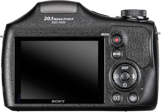 Sony H300 Compact Φωτογραφική Μηχανή 20.1MP Οπτικού Ζουμ 35x Μαύρη