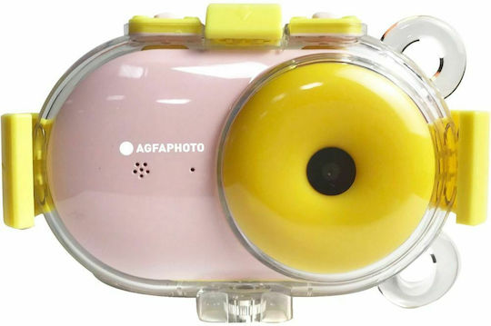 AgfaPhoto Realikids Water Proof Детски Фотоапарат 32МР Розов