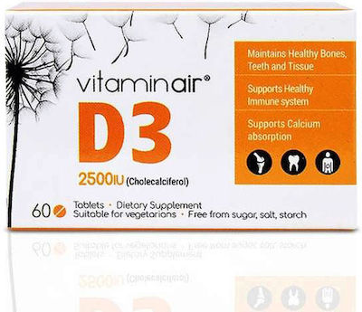 Medicair Vitamin D3 for Immune System Boost 4000iu 60 tabs