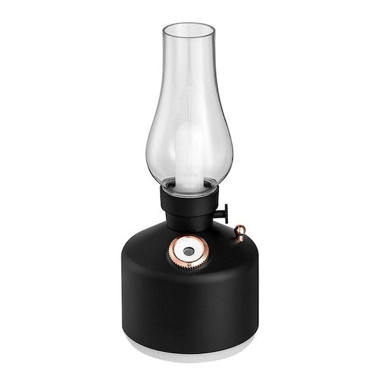 Vintage Lamp Humidifier LED in Schwarz Farbe